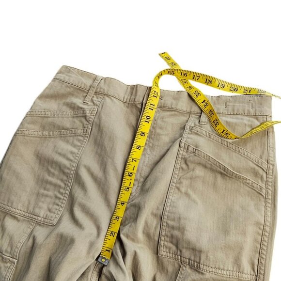 Madewell Womens 90's Straight Cargo Pants, Tan Khaki, Utility, Size 31 - Picture 7 of 9